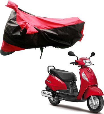 

Purpleheart Two Wheeler Cover for Suzuki(Access, Black, Red)