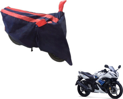 MOCKHE Two Wheeler Cover for Yamaha(YZF R15 S, Black, Orange)