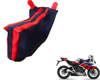 MOCKHE Two Wheeler Cover for Honda(CBR 1000RR, Black, Red)