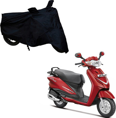 

Purpleheart Two Wheeler Cover for Hero(Moto Corp Duet, Black)