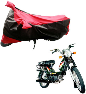 

Purpleheart Two Wheeler Cover for TVS(Heavy Duty Super XL, Black, Red)