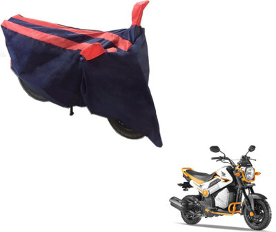 MOCKHE Two Wheeler Cover for Honda(Black, Orange)