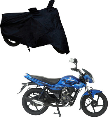 

Purpleheart Two Wheeler Cover for Bajaj(Discover 125 DTS-i, Black)