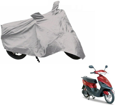 MOCKHE Two Wheeler Cover for Universal For Bike(Silver)