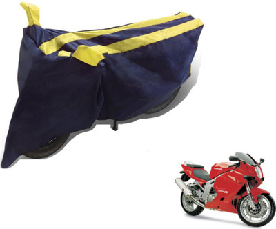 MOCKHE Two Wheeler Cover for Hyosung(GT650R, Black, Yellow)