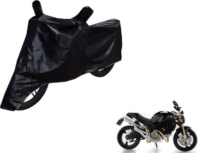 MOCKHE Two Wheeler Cover for Ducati(Monster 821, Black)
