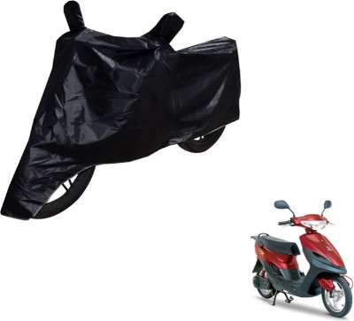 MOCKHE Two Wheeler Cover for Universal For Bike(Black)