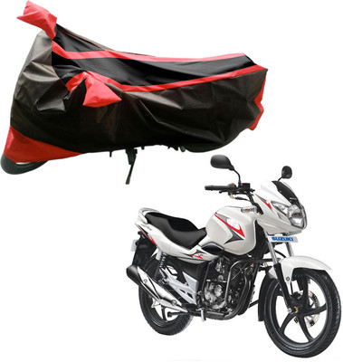 

Purpleheart Two Wheeler Cover for Suzuki(GS 150R, Black, Red)