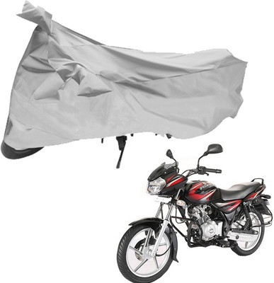 

Purpleheart Two Wheeler Cover for Bajaj(Discover 150 f, Silver)