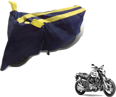 

Mockhe Two Wheeler Cover for Yamaha(VMAX, Black, Yellow)