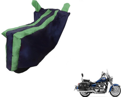 MOCKHE Two Wheeler Cover for Triumph(Black, Green)