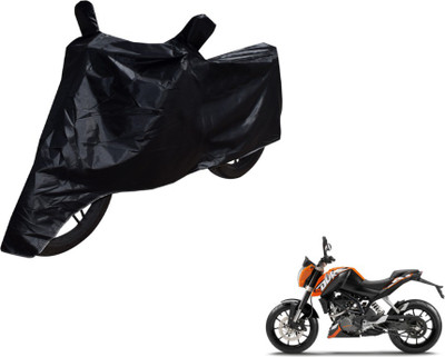 MOCKHE Two Wheeler Cover for KTM(Black)