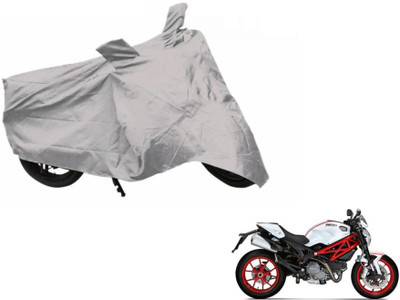 MOCKHE Two Wheeler Cover for Ducati(Monster 796 S2R, Silver)