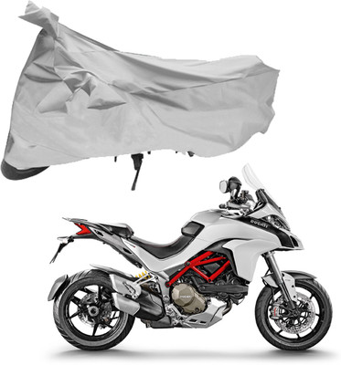 

Purpleheart Two Wheeler Cover for Ducati(Multistrada, Silver)