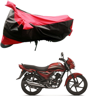 

Purpleheart Two Wheeler Cover for Honda(Dream Neo, Black, Red)