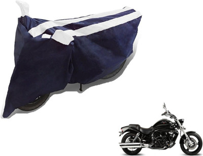 MOCKHE Two Wheeler Cover for Hyosung(Aquila Pro 650, Black, White)