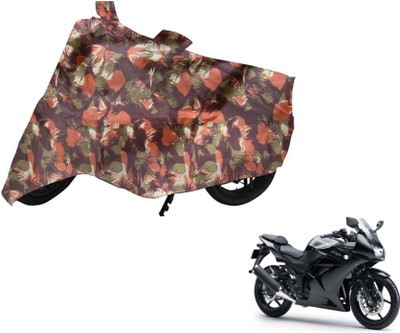 MOCKHE Two Wheeler Cover for Kawasaki(Ninja 250, Multicolor)