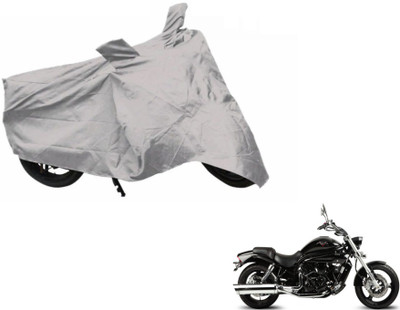 MOCKHE Two Wheeler Cover for Hyosung(Aquila Pro 650, Silver)