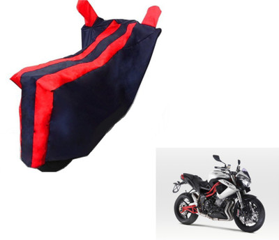 MOCKHE Two Wheeler Cover for DSK Benelli(TNT R, Black, Red)