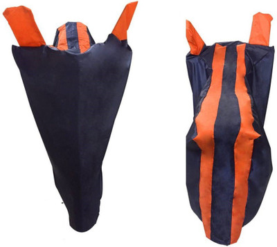 

Auto Hub Two Wheeler Cover for Triumph(Black, Orange)
