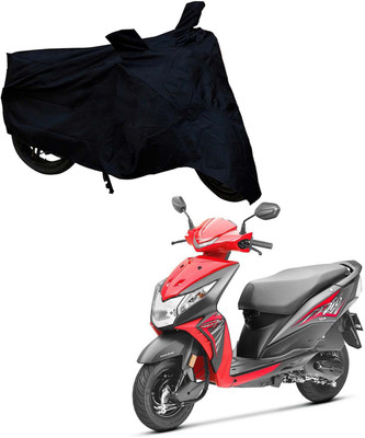 

Purpleheart Two Wheeler Cover for Honda(Dio, Black)