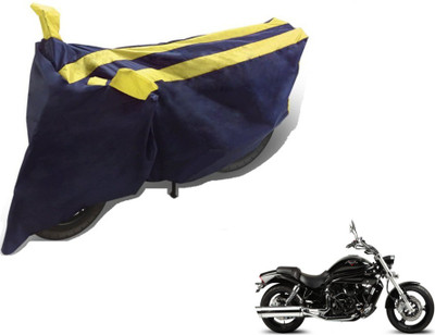 MOCKHE Two Wheeler Cover for Hyosung(Aquila Pro 650, Black, Yellow)