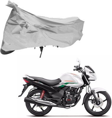 

Purpleheart Two Wheeler Cover for Hero(Achiever, Silver)