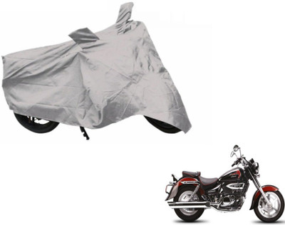 MOCKHE Two Wheeler Cover for Hyosung(Aquila 250, Silver)