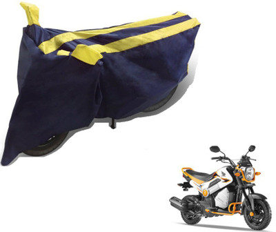 MOCKHE Two Wheeler Cover for Honda(Black, Yellow)