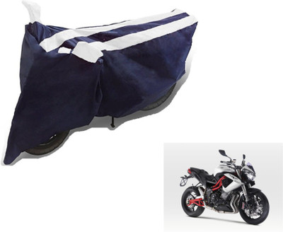 MOCKHE Two Wheeler Cover for DSK Benelli(TNT R, Black, White)