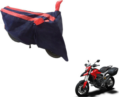 MOCKHE Two Wheeler Cover for Ducati(Hyperstrada, Black, Orange)