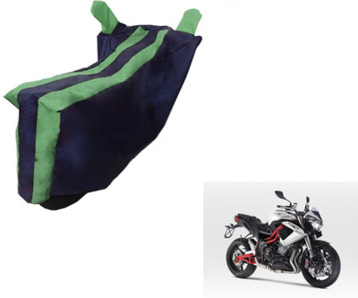 MOCKHE Two Wheeler Cover for DSK Benelli(TNT R, Black, Green)