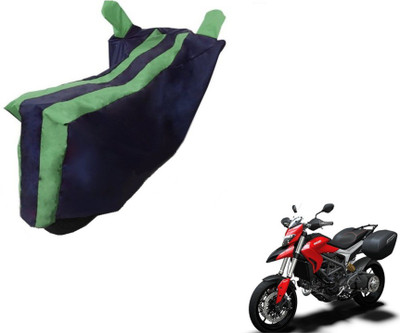 MOCKHE Two Wheeler Cover for Ducati(Hyperstrada, Black, Green)