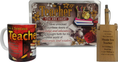

Saugat Traders Mug, Showpiece, Pen Gift Set