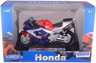 

Welly M/C-1:18-HONDA CBR900RR FIREBLADE-12164P(Multicolor)