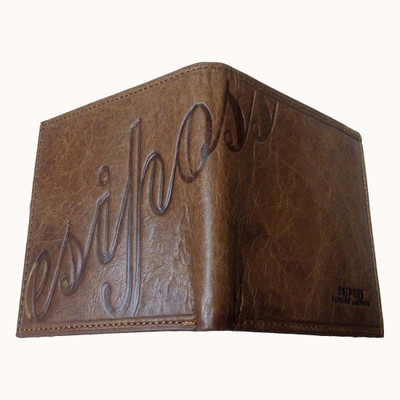 

BABA BLESSINGS Boys Brown Genuine Leather Wallet(14 Card Slots)