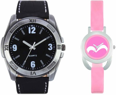VALENTIME VL34VT18 New Latest Stylish Designer Collection Leather Combo Couple Fancy Casual Best Offer Watch  - For Men & Women   Watches  (Valentime)
