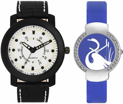 View VALENTIME VL16VT23 New Latest Stylish Designer Collection Leather Combo Couple Fancy Casual Diamond Best Offer Watch  - For Men & Women Wrist Watches Price Online(Valentime)