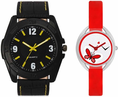 VALENTIME VL17VT04 New Latest Stylish Designer Collection Leather Combo Couple Fancy Casual Best Offer Watch  - For Men & Women   Watches  (Valentime)