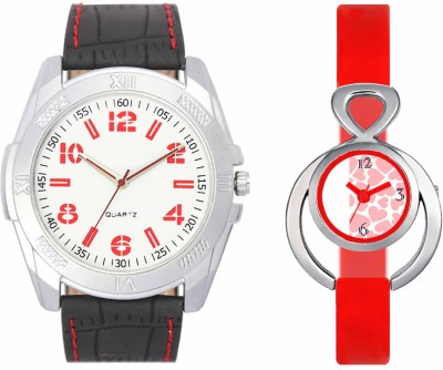 VALENTIME VL29VT14 New Latest Stylish Designer Collection Leather Combo Couple Fancy Casual Best Offer Watch  - For Men & Women   Watches  (Valentime)
