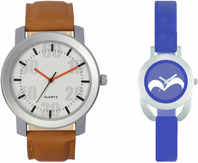 View VALENTIME VL27VT17 New Latest Stylish Designer Collection Leather Combo Couple Fancy Casual Best Offer Watch  - For Men & Women Wrist Watches Price Online(Valentime)