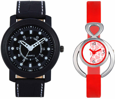 View VALENTIME VL15VT14 New Latest Stylish Designer Collection Leather Combo Couple Fancy Casual Best Offer Watch  - For Men & Women Wrist Watches Price Online(Valentime)