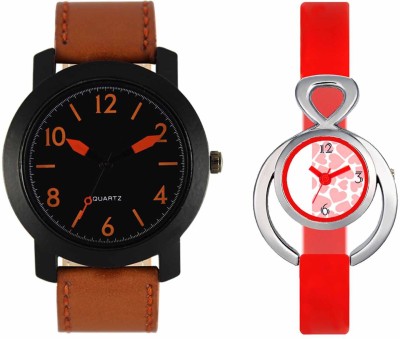 VALENTIME VL19VT14 New Latest Stylish Designer Collection Leather Combo Couple Fancy Casual Best Offer Watch  - For Men & Women   Watches  (Valentime)