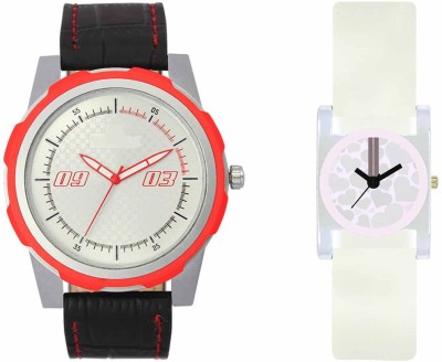 VALENTIME VL42VT10 New Latest Stylish Designer Collection Leather Combo Couple Fancy Casual Best Offer Watch  - For Men & Women   Watches  (Valentime)