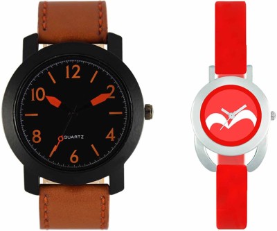 VALENTIME VL19VT19 New Latest Stylish Designer Collection Leather Combo Couple Fancy Casual Best Offer Watch  - For Men & Women   Watches  (Valentime)