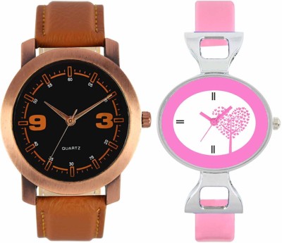 VALENTIME VL21VT30 New Latest Stylish Designer Collection Leather Combo Couple Fancy Casual Best Offer Watch  - For Men & Women   Watches  (Valentime)