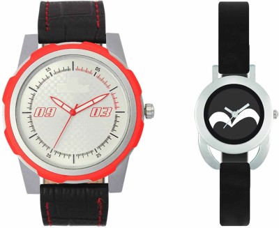 VALENTIME VL42VT16 New Latest Stylish Designer Collection Leather Combo Couple Fancy Casual Best Offer Watch  - For Men & Women   Watches  (Valentime)