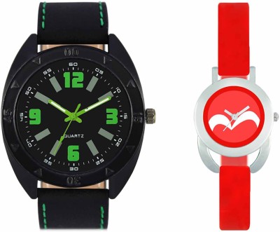 VALENTIME VL18VT19 New Latest Stylish Designer Collection Leather Combo Couple Fancy Casual Best Offer Watch  - For Men & Women   Watches  (Valentime)