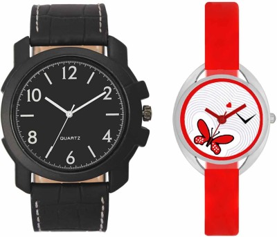 VALENTIME VL14VT04 New Latest Stylish Designer Collection Leather Combo Couple Fancy Casual Best Offer Watch  - For Men & Women   Watches  (Valentime)