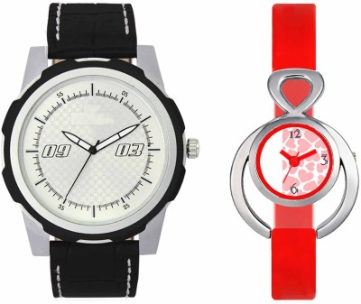 VALENTIME VL40VT14 New Latest Stylish Designer Collection Leather Combo Couple Fancy Casual Best Offer Watch  - For Men & Women   Watches  (Valentime)